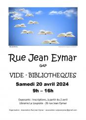 Vide-bibliothèques de la rue Jean Eymar